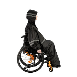 Дождевик для инвалидной коляски